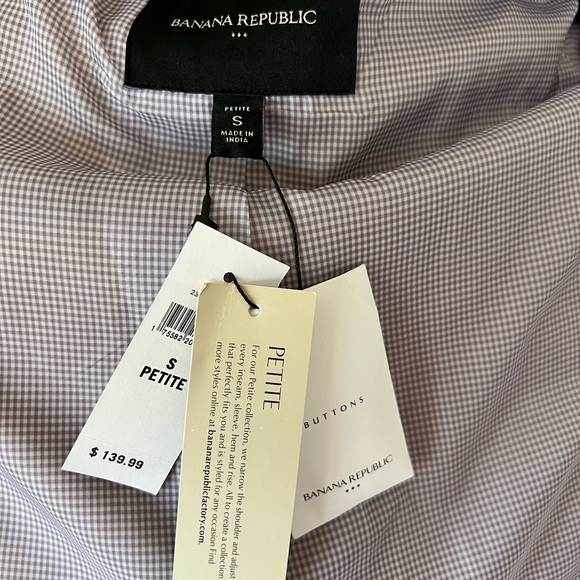 Banana Republic trench coat Sz PS NWT - Picture 9 of 11